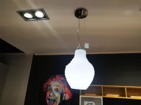 Lampada a sospensione Ondaluce Ritz Bianco con forte sconto