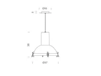 Lampada a sospensione Projecteur 365 Nemo a prezzo Outlet 