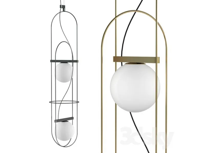 Lampada Setareh Fontana Arte a prezzo Outlet.
