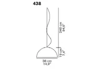 Lampada a sospensione Sonora 438 O-luce in Offerta Outlet 