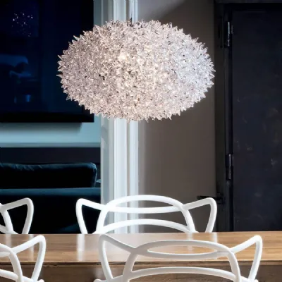 Lampada a sospensione Kartell Bloom Trasparente in offerta