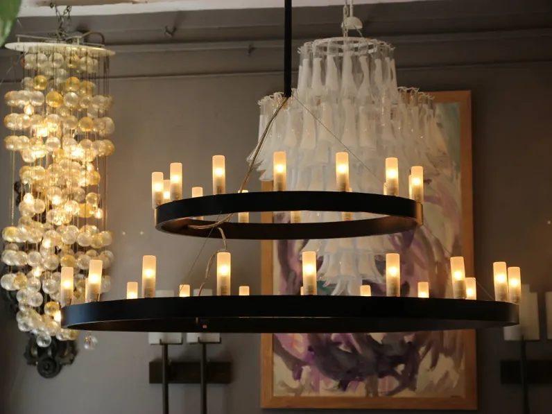 Offerta Outlet: Lampada a sospensione Chandelier Fontana Arte