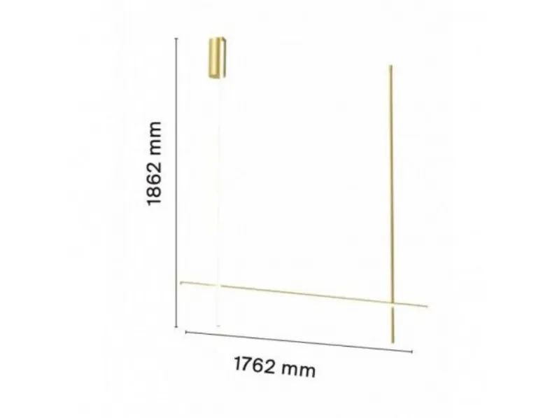 Lampada a sospensione Coordinates c2 Flos a prezzo Outlet 
