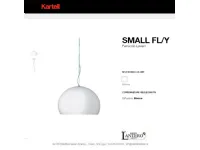Lampada a sospensione stile Design Fly small di Kartell a prezzi convenienti