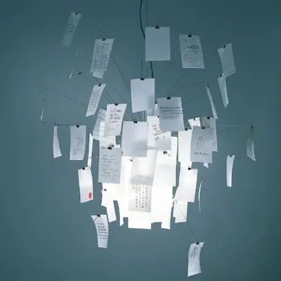 Lampada a sospensione Ingo maurer Ingo maurer zettel`z a6 stile Design a prezzi outlet