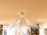 Lampada Lampadario trasparente  Artigianale in OFFERTA OUTLET