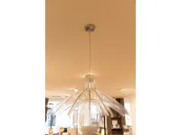 Lampada Lampadario trasparente  Artigianale in OFFERTA OUTLET