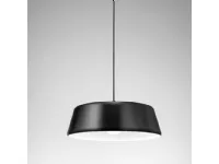 Lampada a sospensione in metallo Blanca  nero  gea luce Collezione esclusiva a prezzo scontato