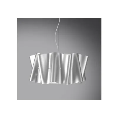 A sospensione stile Moderna Folio silver linea zero Collezione esclusiva a prezzi outlet
