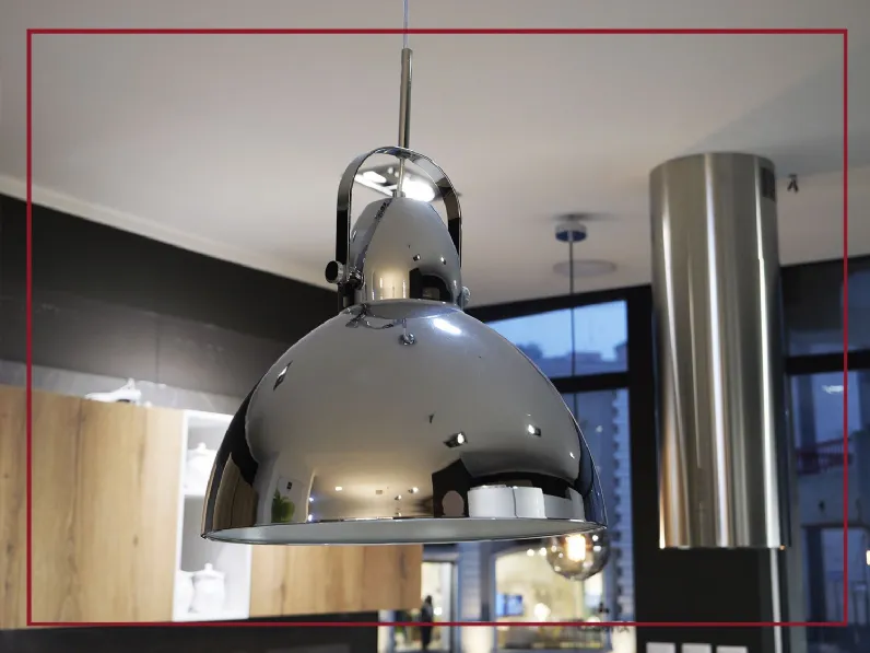 Lampada a sospensione Stones Kande Argento a prezzi outlet