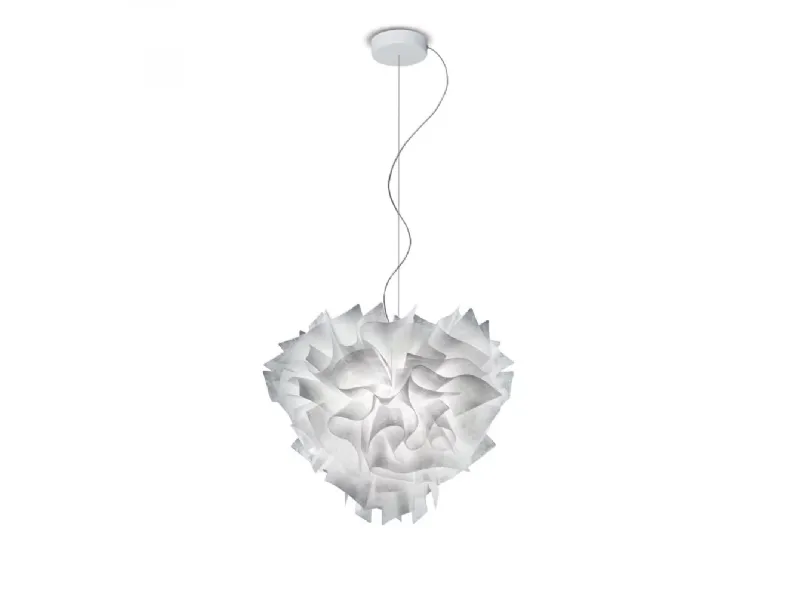 A sospensione stile Moderna Veli couture 2xe27 diametro 42 cm Slamp in offerta