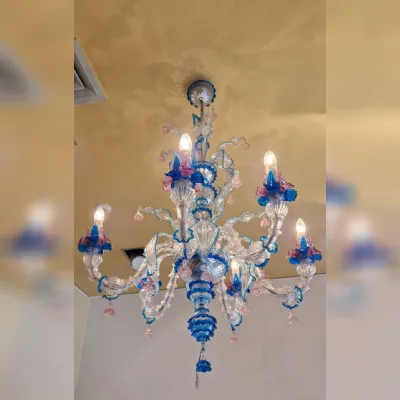 A sospensione stile Classica Andromeda Artigianale con forte sconto