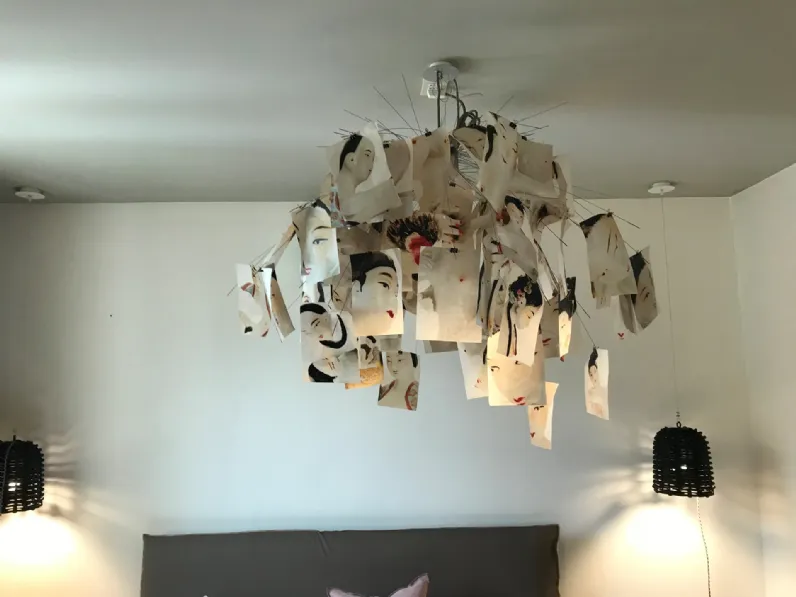 Lampada a sospensione Zettel'z limited edition Ingo maurer in Offerta Outlet