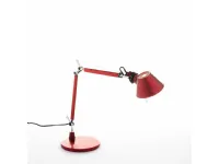 Lampada da tavolo Collezione esclusiva A011810 tolomeo micro rosso artemide stile Moderno a prezzi convenienti