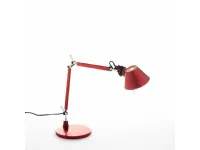 Da tavolo Collezione esclusiva A011810 tolomeo micro rosso artemide Rossa a prezzi outlet