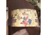 Lampada a sospensione in tessuto Fiori Arcom a prezzo scontato