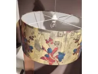 Lampada a sospensione in tessuto Fiori Arcom a prezzo scontato