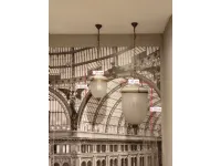 Lampada Coppia lampadaio a campana in vetro Artigianale in OFFERTA OUTLET