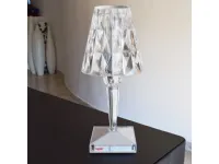 Lampada da tavolo Kartell Buttery Trasparente con forte sconto
