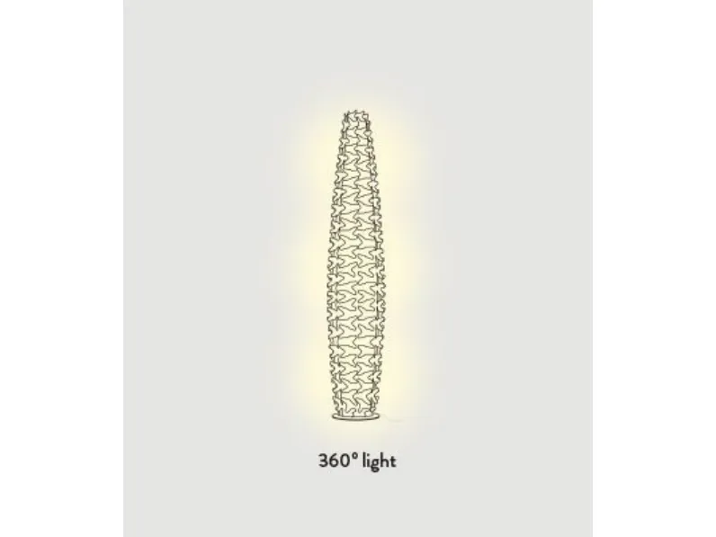 Lampada da terra Cactus prisma floor lamp xl  Slamp a prezzo scontato 