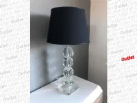 Lampada da tavolo in tessuto Paralume da tavolo Collezione esclusiva a prezzo Outlet