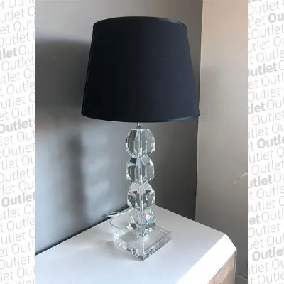 Lampada da tavolo in tessuto Paralume da tavolo Collezione esclusiva a prezzo Outlet