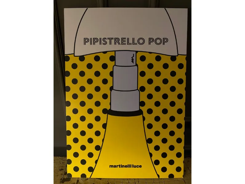 Lampada da tavolo in metallo Pipistrello pop martinelli luce - edizione limitata Collezione esclusiva a prezzo Outlet