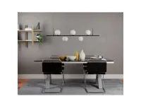 A sospensione Collezione esclusiva Talis redo 01-2648  sospensione 5 luci nero stile Moderna in offerta