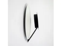 Da parete applique Vega grande nera tre ci luce Collezione esclusiva con un ribasso esclusivo