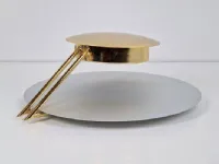 Da parete applique Collezione esclusiva Vega oro tre ci luce stile Moderna a prezzi convenienti
