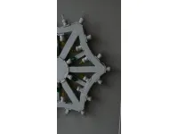 Lampada da parete Abc Mod quadrifoglio Bianco in offerta