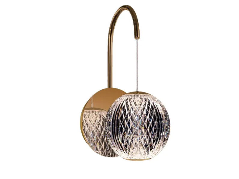 Lampada Collezione esclusiva Diamante oro led mb20001012-1agol a PREZZI OUTLET