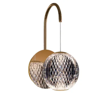 Lampada Collezione esclusiva Diamante oro led mb20001012-1agol a PREZZI OUTLET