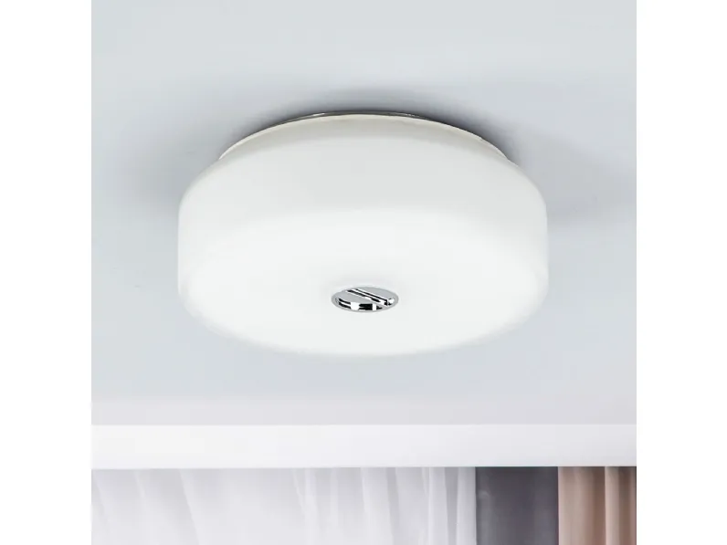 Lampada da parete stile Moderno Mini button Flos con forte sconto