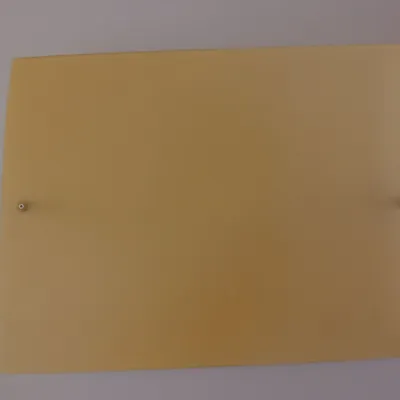 Lampada da parete stile Moderno Folio grande ambra Foscarini scontato