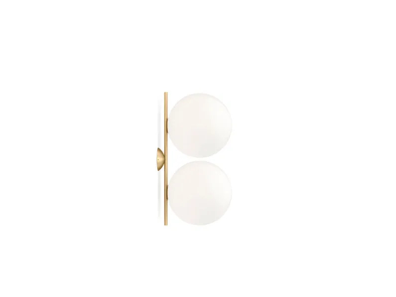 Lampada da parete Ic lights c/w2 double Flos a prezzo scontato