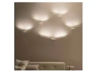 Lampada da parete in metallo Wings led 10w Stilnovo a prezzo scontato