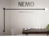 Lampada da parete Potence pivotante Nemo a prezzo scontato 