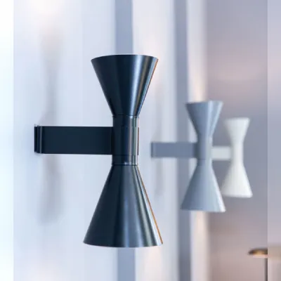 Lampada da parete in metallo Applique de marseille Nemo in Offerta Outlet