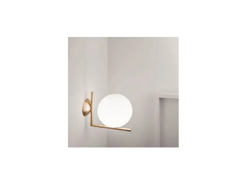 Lampada da parete Ic c/w2  Flos in Offerta Outlet 