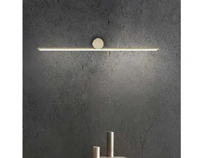 Lampada da parete in metallo Applique  sikrea elia as/o  33601 led 9w alluminio  Collezione esclusiva a prezzo scontato