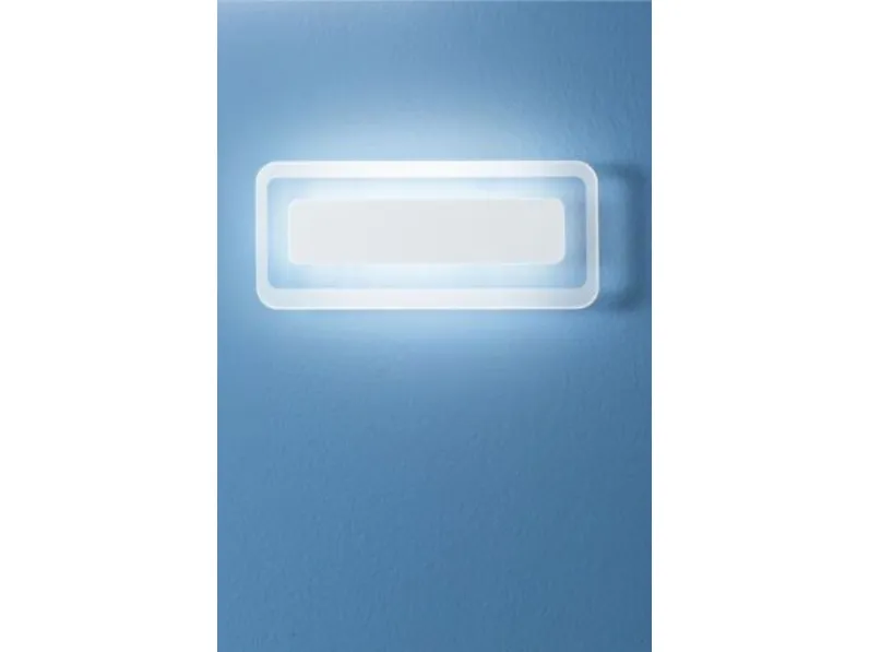 Lampada Linea light Linea light antille applique led 3000k design moderna bianco a PREZZI OUTLET