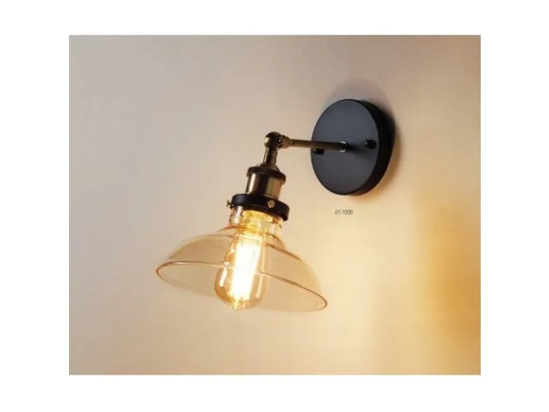 Lampada da parete stile Rustico 01-1026 saville smarter  Collezione esclusiva con forte sconto