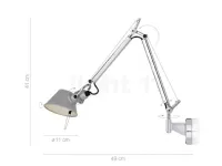 Da parete applique Tolomeo Artemide a prezzo scontato 