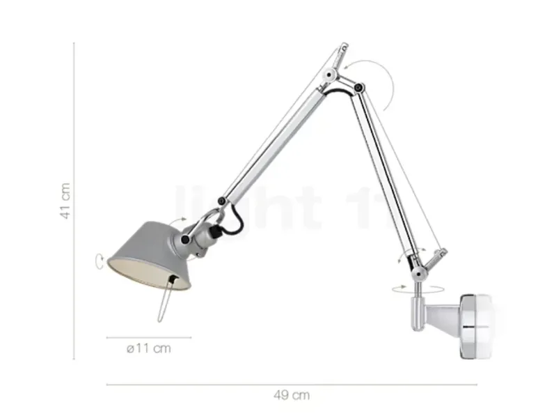 Da parete applique Tolomeo Artemide a prezzo scontato 