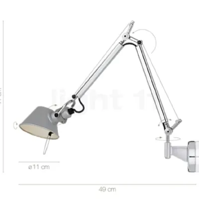 Da parete applique Tolomeo Artemide a prezzo scontato 