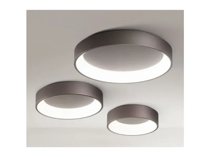 Da soffitto plafoniera stile Moderna 2072 caffe' ditta affralux Collezione esclusiva con forte sconto