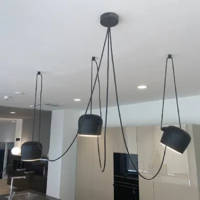 Da soffitto plafoniera Aim Flos a prezzo Outlet 