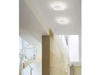 Lampada da soffitto in metallo Bard 22w  Fabas luce a prezzo Outlet
