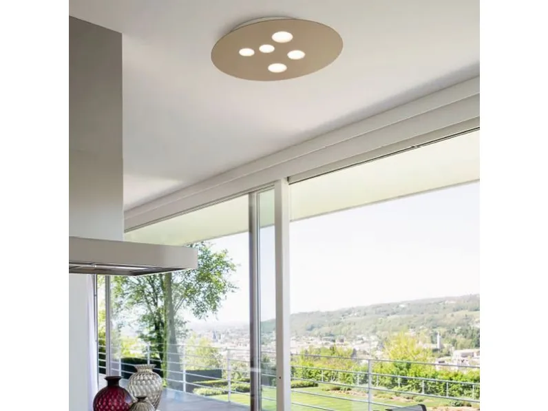 Lampada da soffitto Collezione esclusiva Luna p/m ditta gea luce Altri colori a prezzi outlet